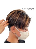 リンダバイネオリーブ 白楽店(Linda by neolive)&nbsp;センターパートと相性抜群！メンズハイライト