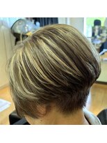 モダンクラフト 長町南店(modern craft)&nbsp;クリアカラーハイライトショート