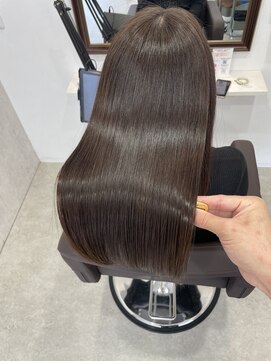 ラナ(Lana) 【Lana】サファイアベージュ　艶髪　髪質改善カラー