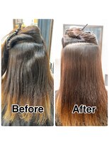 ビート(Beat)&nbsp;インナーカラー、毛先ダメージもシルク髪に酸性ストレート