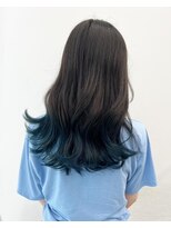 イース バイ アンブルリュクス 北千住(Ease by amble luxe)&nbsp;ホワイトグレージュ/コンマヘア/くすみブルー