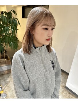 ザ オーダー(THE ORDER) ホワイトベージュローライトカラーケアブリーチ