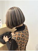 アンブレラカラー 天六白髪ぼかしカラー 梅田白髪ぼかしカラー