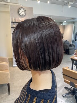 アヴァンスアンス 広島袋町店(AVANCE.ens) ピンクブラウンカラー