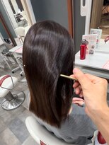 アース 福岡天神赤坂店(HAIR & MAKE EARTH) 髪質改善プレミアムストレート 3