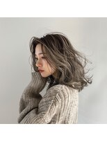 ヘア ケア オディール(Hair Care Odile) 【社会人向け/透明感/ハイライト】ミルクティグレージュ