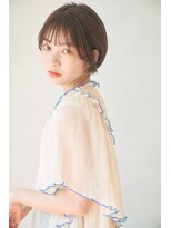 リトル 日田(little)&nbsp;マニッシュショートショコラベージュ