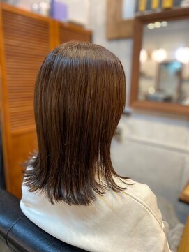 アイノベル(‘Inovel’) カット+カラー+oggiottoトリートメント