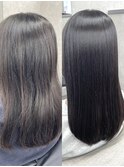 髪質改善ストレート 地毛風ストレート