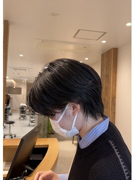 シアン 矢場町店(CYAN.) 直毛さんにオススメ、毛先ワンカールのカルマパーマ