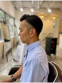 MEN’S HARE アッシュブラックカルマパーマ