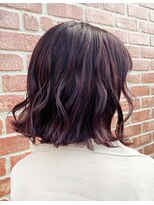 トゥルートラスト 和戸店(True Trust)&nbsp;おしゃれな大人のグラデーションカラー パープルブラウン