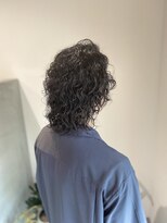 シスイ(sisui)&nbsp;ツーブロックメンズロング/スパイラルパーマ