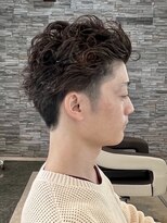 ヘアーアンドビューティーガーデン(HAIR AND BEAUTY GARDEN)&nbsp;スパイキーショートカットビジネスヘア短髪ツイストパーマヘア