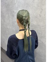 タイトヘアセット