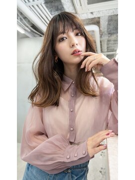 ピンク シー バイ アンジェリカ 瓢箪山2号店(PINQ she by ANGELICA) #韓国スタイル　#シースルーバング