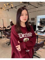 グランデュール 浜松東若林店(GRANDEUR)&nbsp;ブリーチなしワインレッドカラー