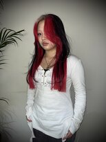 ヘアースタジオ ゼン(hair studio Zen) レッド×ブラック