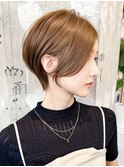 ショートヘア/分け目なし/イメチェン/30代40代50代/表参道