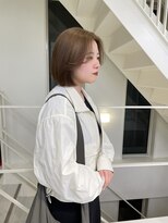 ウル 表参道(HOULe)&nbsp;フェザー髪質改善ボブ顔まわりレイヤー20代30代40代[表参道]