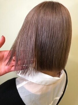 ジーナ 船橋(Zina) 髪質改善*マチルダボブアッシュカラー*美髪【Zina船橋】