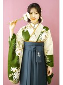 ショートハーフアップ
