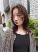 薬院【honen】ショートボブウルフレイヤー髪質改善メテオカラー