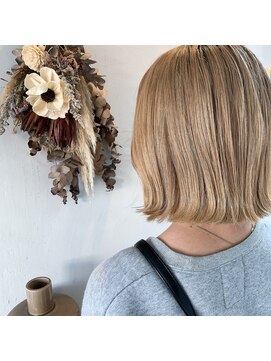 オクユキ(OKUYUKI) 人気style☆切りっぱなしボブ