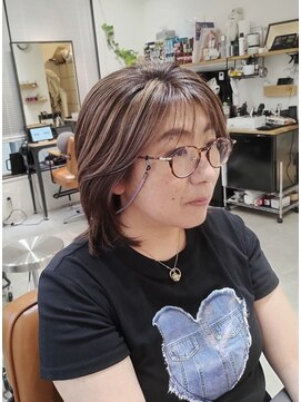 ティダスマイル 吉祥寺店(tida smile) 白髪ぼかしハイライト