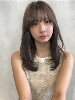 オリンテ バイ レシッド 表参道(orente by rcid)&nbsp;韓国レイヤーロング美髪グレージュアッシュインナーグレージュ