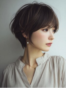 ハーツ(Heart's) 大人ショート　白髪ぼかし　脱白髪染め　白髪染め　40代50代60代