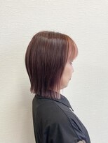 ヴェイスサロン(Vase Salon)&nbsp;大人ガーリー似合わせカットミディアムレイヤーカット　2