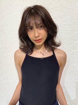 バランス 原宿 表参道(balance) モカブラウン×レイヤーカット