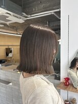 シプレ(cipre)&nbsp;オリーブベージュ×ボブ