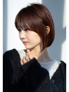 エインアンリー 表参道(AIN.ANLY.) 前髪あり大人小顔ボブ 30代40代50代【AIN.表参道】川原