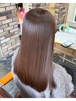 セットアップ 倉敷中庄店(SET-UP)&nbsp;(小顔) 髪質改善トリートメント×ナチュラルブラウン