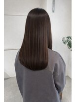 ニア 栄(nia)&nbsp;髪質改善/ツヤ髪内巻き、大人セミロング