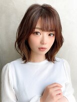 エイミーバイアフロートザガーデン 浦和店(amie by afloat the garden)&nbsp;ぱっつん前髪で可愛いく結べるボブ【浦和】