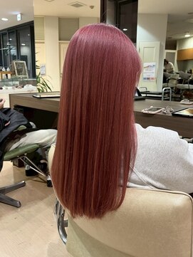 アウラ(AURA) 盛岡駅ブリーチダブルカラーペールカラーブリーチなしカラー