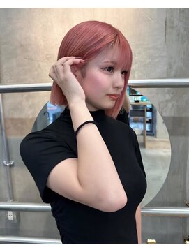 パドバイレイム(pado by LAME) ハンサムショートバレイヤージュグラデーションカラー