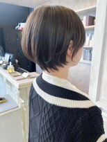 キャアリー(Caary) 福山人気20代30代くびれショート透明感グレージュ小顔骨格補正