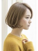 30代40代大人可愛いボブ ワンカール 似合わせ ハイライト
