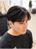 ダウンパーマ/センターパート/フェザーパーマ/韓国/橋本修杜