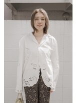 ルーカス(LUCAS) レイヤーボブ×シルキーベージュ