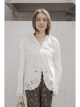 ルーカス(LUCAS) レイヤーボブ×シルキーベージュ