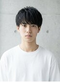 リバースセンターパート/ニュアンスパーマ/ダウンバング/三鷹
