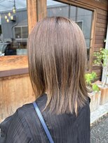 ヘアードレスビュー(hair dress V.I.E.W)&nbsp;切りっぱなしミディアムロング