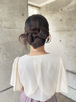 シロ(SILLO.)&nbsp;結婚式参列ヘア