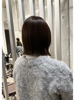 フィルムス ヨコハマ プラス(FILMS 横浜 +) ミルクブラウン/ボブ/オリーブページュ/ブリーチなし/横浜+