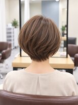 ミレット 竹ノ塚東口店(miret)&nbsp;30代40代50代◎白髪染めリタッチカラー丸みショート竹ノ塚